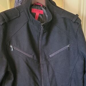 Alfani Men's Charcoal Military Jacket
